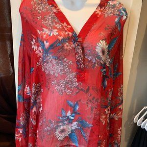 Rafferty Split Neck Blouse